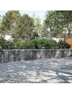 Габионна кошница с покритие, 700x50x50 см, поцинковано желязо