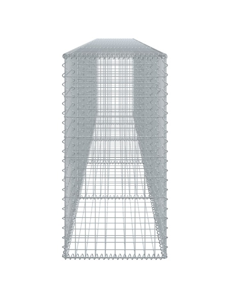 Габионна кошница с покритие, 500x50x100 см, поцинковано желязо