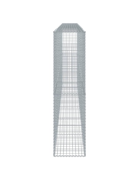 Габионна кошница с покритие, 600x50x200 см, поцинковано желязо
