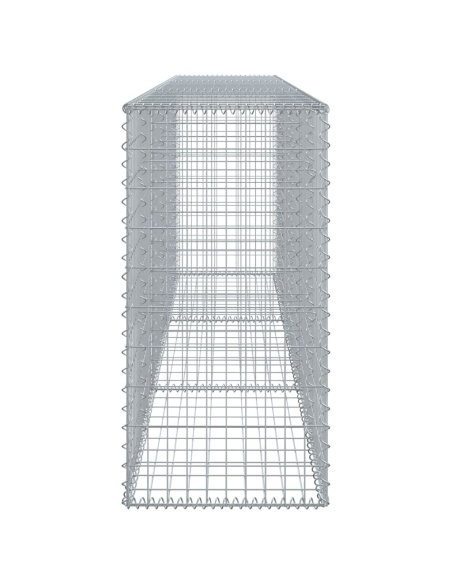 Габионна кошница с покритие, 300x50x100 см, поцинковано желязо