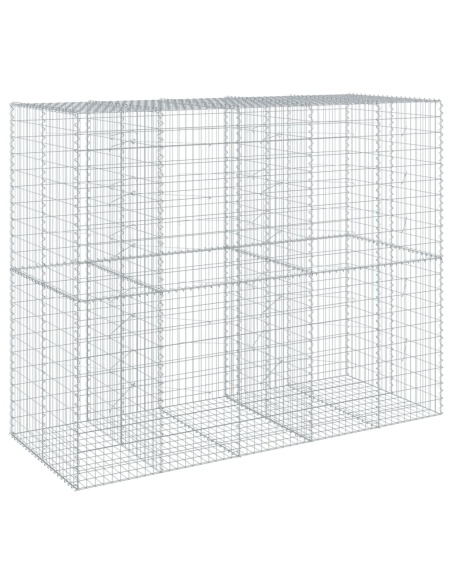 Габионна кошница с покритие, 250x100x200 см, поцинковано желязо