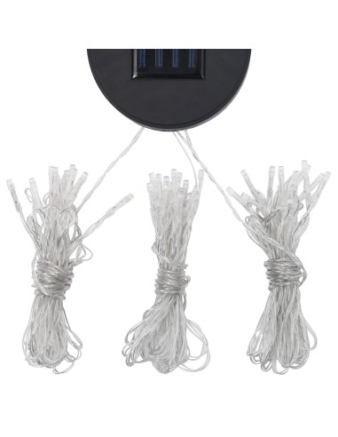 Шатра с LED светещи стрингове, 300x300 см, антрацит, алуминий
