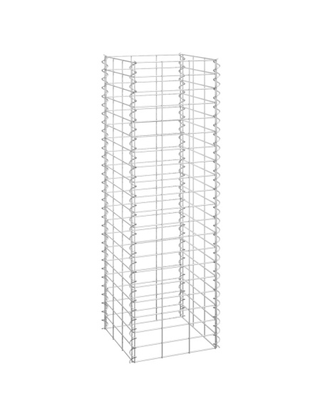 Габиони повдигнати лехи, 3 бр, 30x30x100 см, желязо