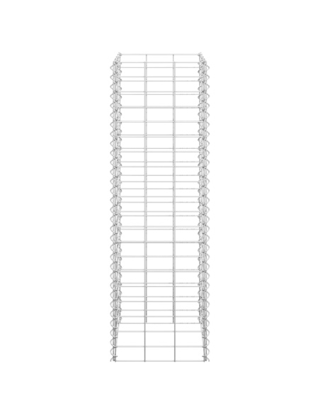 Габиони повдигнати лехи, 3 бр, 30x30x100 см, желязо