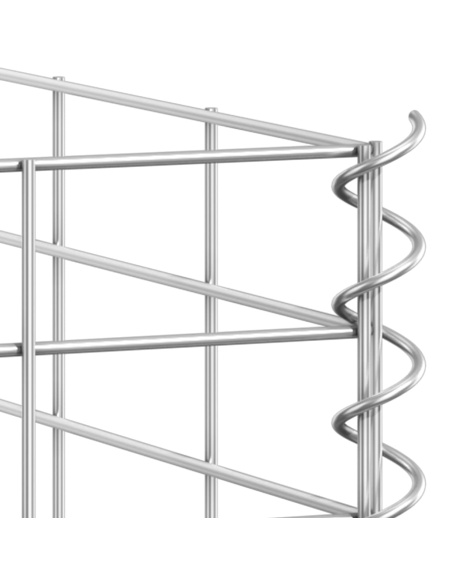 Габиони повдигнати лехи, 3 бр, 30x30x100 см, желязо