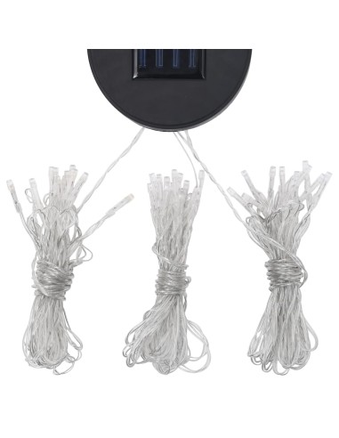 Шатра с двоен покрив и LED светещи стрингове, 3x3x2,7 м, таупе