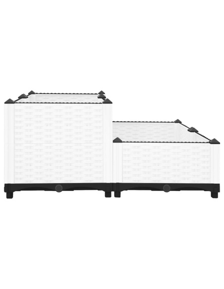 Повдигната леха, 80x80x38 см, полипропилен
