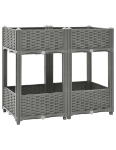 Повдигната леха, 80x40x71 см, полипропилен
