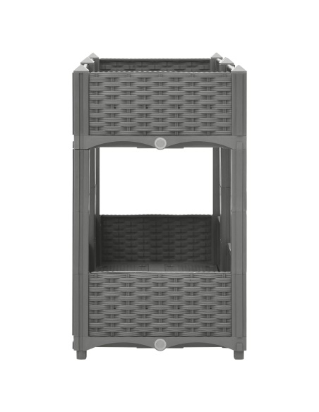 Повдигната леха, 80x40x71 см, полипропилен