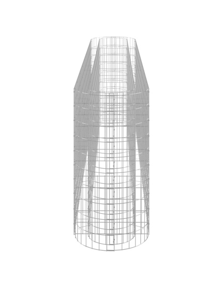 Габион повдигната леха, поцинковано желязо, 330x50x100 cм