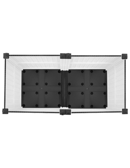Повдигната леха, 80x40x38 см, полипропилен