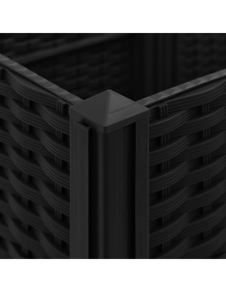 Повдигната леха, 120x40x38 см, полипропилен