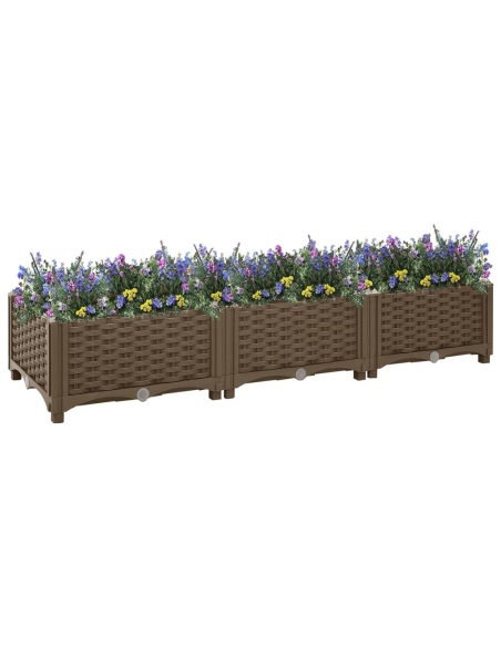 Повдигната леха, 120x40x23 см, полипропилен