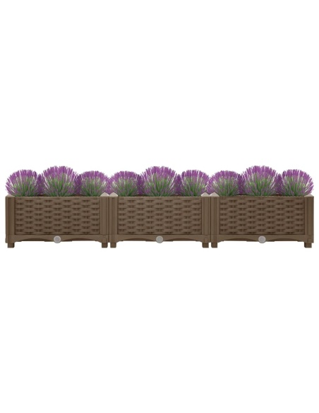 Повдигната леха, 120x40x23 см, полипропилен