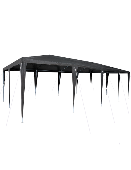 Парти шатра Антрацит 8x4 м PE