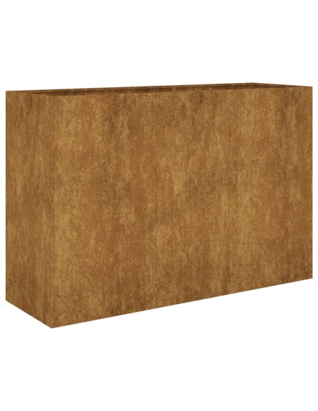 Градинска повдигната леха 120x40x80 см кортенова стомана