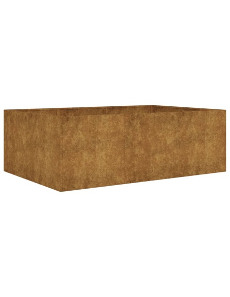 Градинска повдигната леха 120x80x40 см кортенова стомана