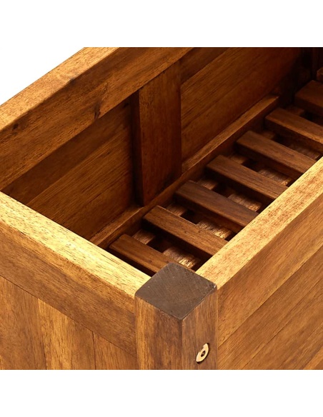 Градинска повдигната леха, акациево дърво, 50x25x25 см