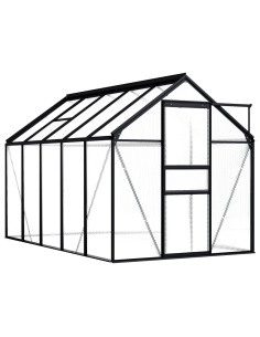 Оранжерия, антрацит, алуминий, 5,89 м³