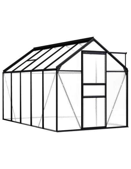 Оранжерия, антрацит, алуминий, 5,89 м³