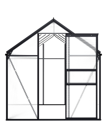 Оранжерия, антрацит, алуминий, 5,89 м³