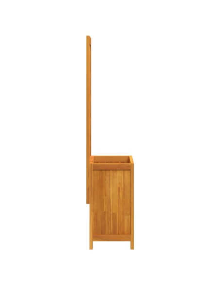 Кашпа с пергола, 55x29,5x132 cm, акация масив