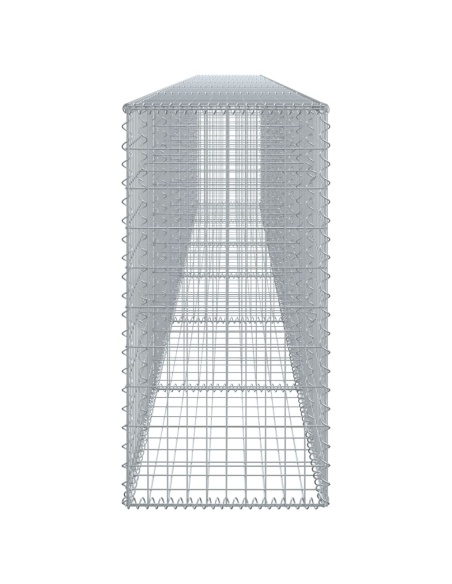 Габионна кошница с покритие, 600x50x100 см, поцинковано желязо