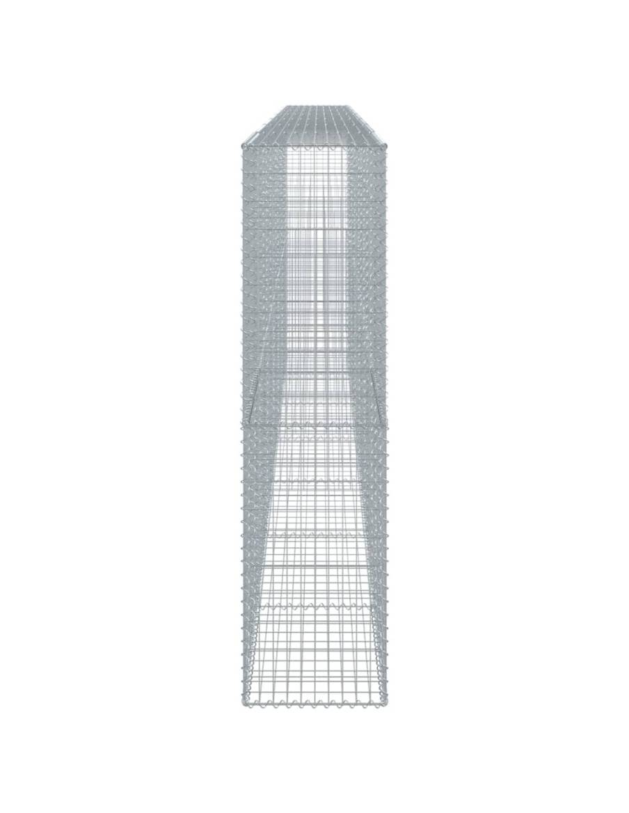 Габионна кошница с покритие, 700x50x200 см, поцинковано желязо