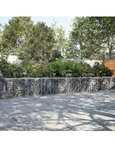 Габионна кошница с покритие, 800x50x50 см, поцинковано желязо