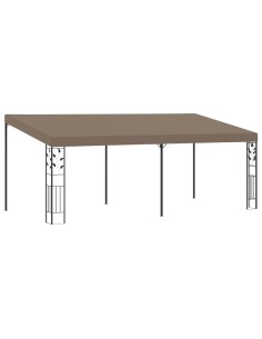 Шатра за стенен монтаж, 6x3x2,5 м, таупе