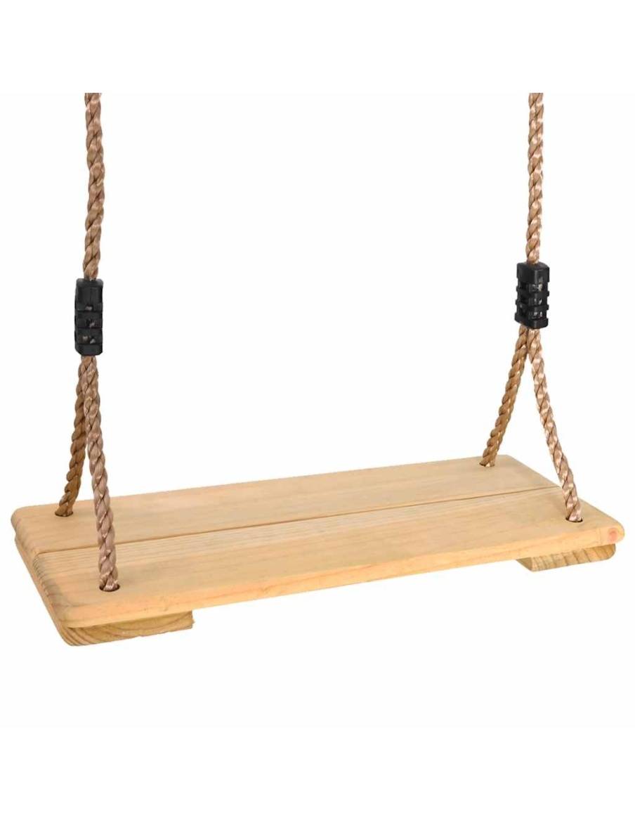 Люлка с дъска, 200 см, борово дърво масив