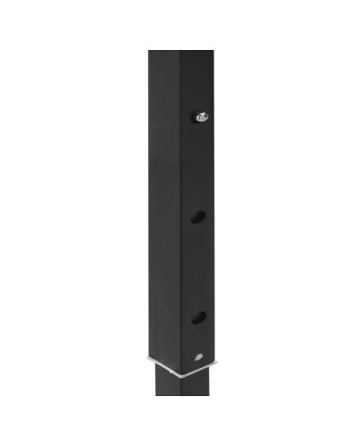 Сгъваема парти шатра, таупе, 3x6 м