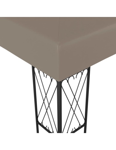 Шатра, 6x3 м, таупе, текстил