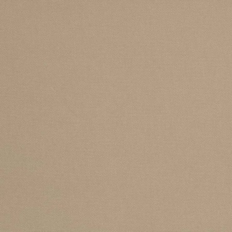 Градински чадър с дървен прът, таупе, 299x240 см