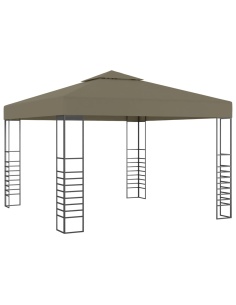 Градинска шатра, 3x3 м, таупе, 180 г/м²