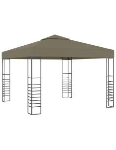 Градинска шатра, 3x3 м, таупе, 180 г/м²