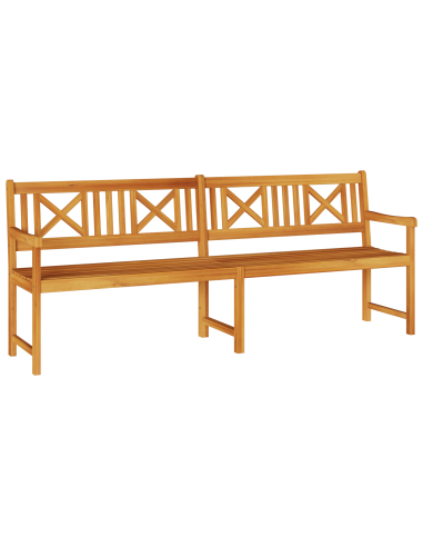 Градинска пейка 220x56x90 см от масивно дърво акация