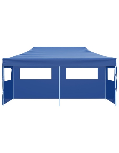 Сгъваема pop-up парти шатра, синя, 3x6 м