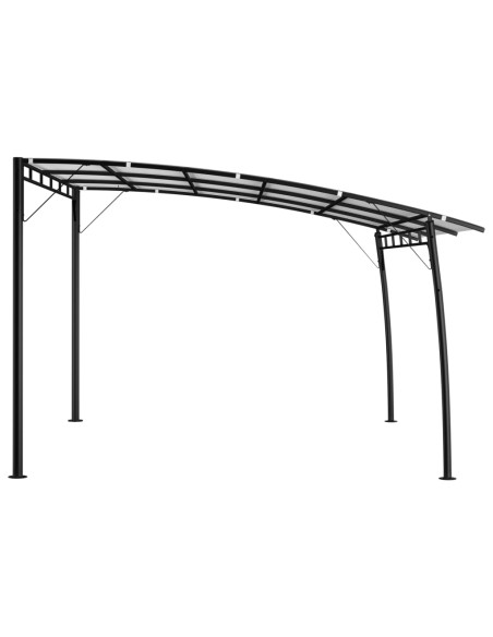 Градинска тента сенник, 4x3x2,55 м, кремава