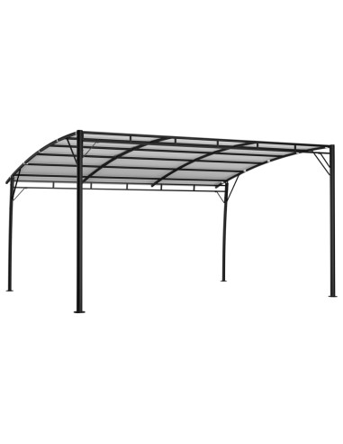 Градинска тента сенник, 4x3x2,55 м, кремава