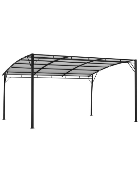 Градинска тента сенник, 4x3x2,55 м, кремава