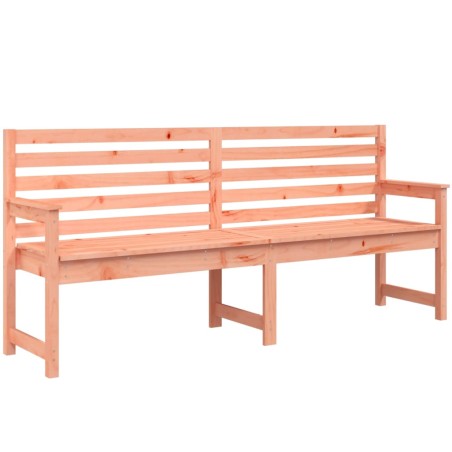 Градинска пейка 203,5x48x91,5 см масивна дугласка дървесина