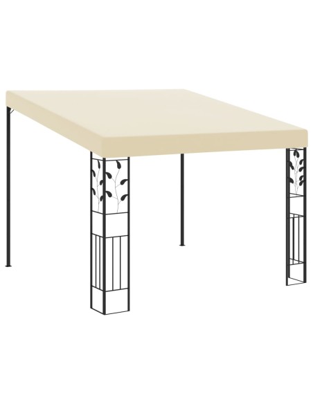 Шатра за стенен монтаж, 3x3x2,5 м, кремава