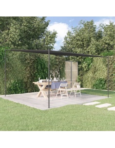 Шатра, антрацит, 4x4 м, 180 г/м², плат и стомана