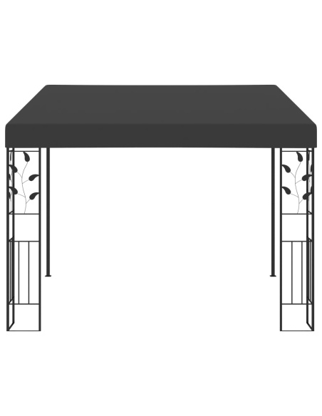 Шатра за стенен монтаж, 3x3x2,5 м, антрацит