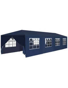 Градинска шатра, 3x12 м, синя
