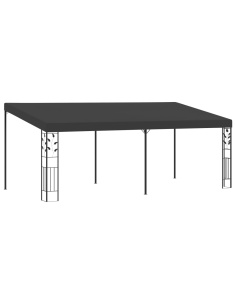 Шатра за стенен монтаж, 6x3x2,5 м, антрацит