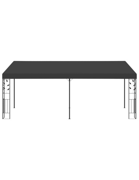 Шатра за стенен монтаж, 6x3x2,5 м, антрацит
