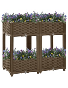 Повдигната леха, 80x40x71 см, полипропилен