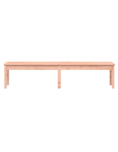 2-местна градинска пейка, 203,5x44x45 см, дугласко дърво масив